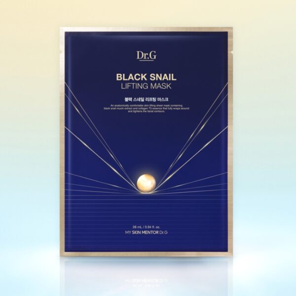 Dr. G Black Snail Lifting Mask Sheet [#5 masks] - Image 2