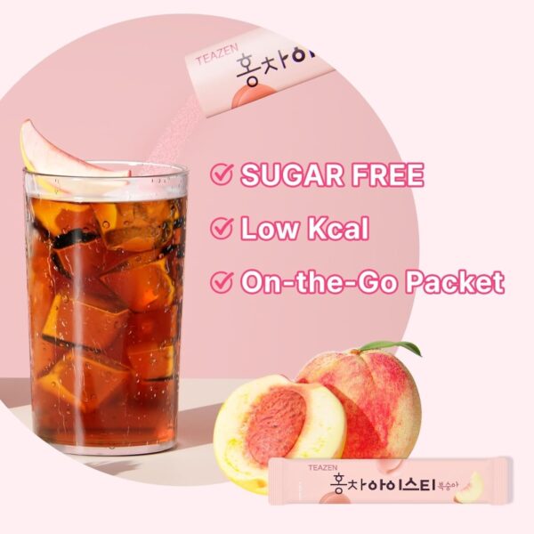 Teazen Kombucha Drink Mix [#IceTea PEACH] - Image 3