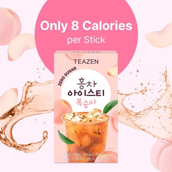 Teazen Kombucha Drink Mix [#IceTea PEACH] - Image 2