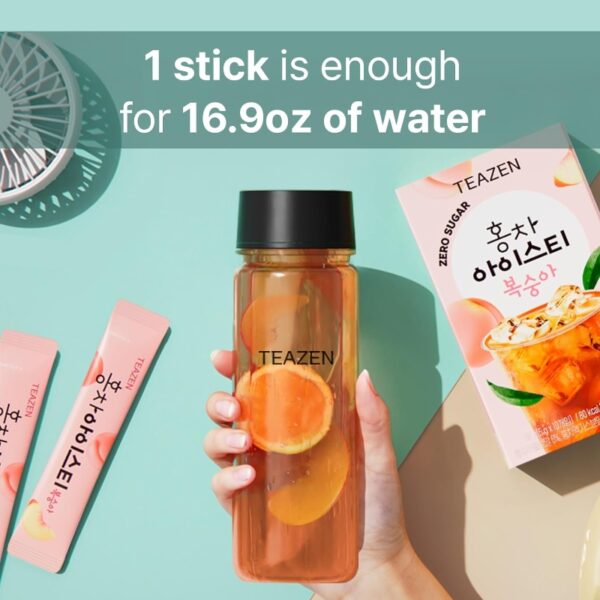 Teazen Kombucha Drink Mix [#IceTea PEACH] - Image 4