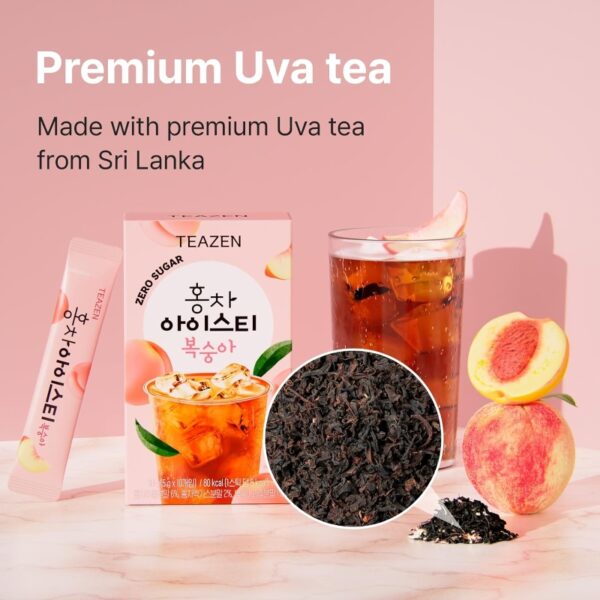 Teazen Kombucha Drink Mix [#IceTea PEACH] - Image 5