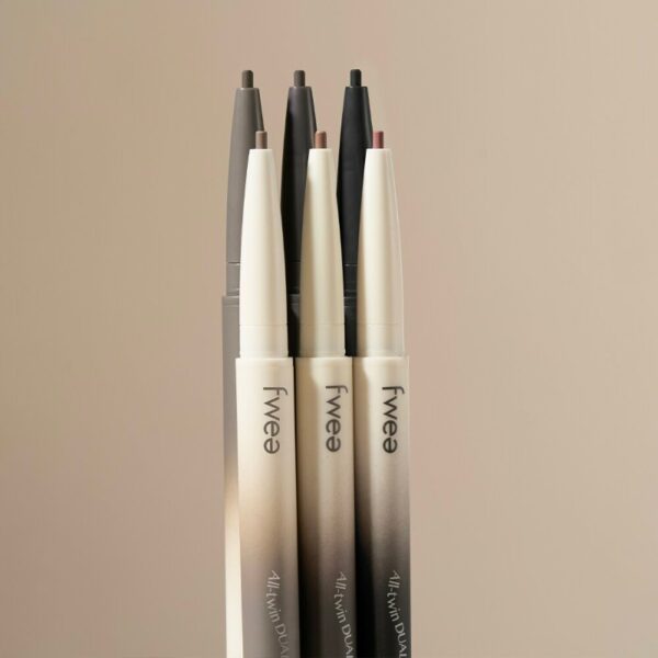 Fwee All-twin Dual Liner [#02 VEIL BROWN]