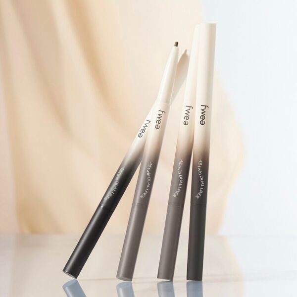 Fwee All-twin Dual Liner [#02 VEIL BROWN] - Image 2