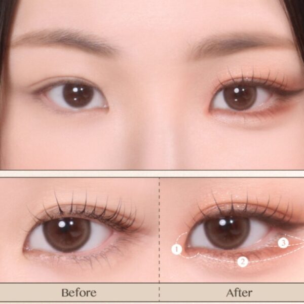 Fwee All-twin Dual Liner [#02 VEIL BROWN] - Image 4