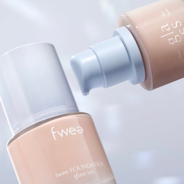 fwee Foundation Glass SPF30 PA++ [#02 Peach Glass] - Image 2