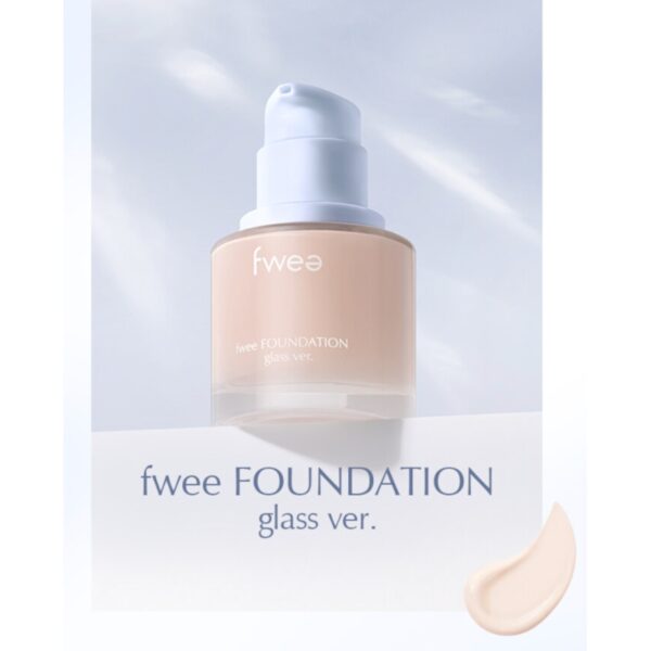 fwee Foundation Glass SPF30 PA++ [#02 Peach Glass] - Image 3