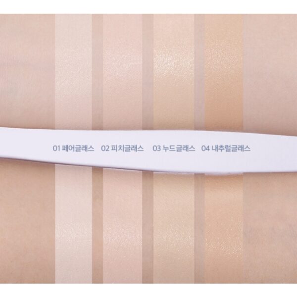 fwee Foundation Glass SPF30 PA++ [#02 Peach Glass] - Image 7