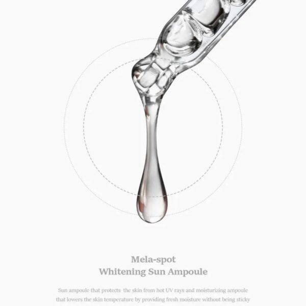 Sungboon edior mela Spot Whitening Sun Ampoule SPF50+PA++++ - Image 4