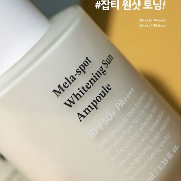 Sungboon edior mela Spot Whitening Sun Ampoule SPF50+PA++++ - Image 3