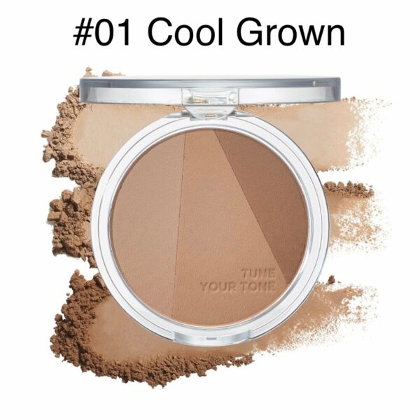 Holika Holika Tone Tuning Shading Brush Set [#02 Warm Grown] - Image 3