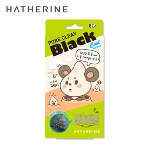 HATHERINE Pore Clear Black Nose Strip 16 Sheets (Large Volume)