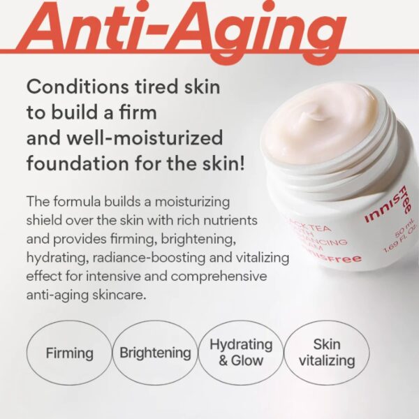 INNISFREE Black Tea Youth Enhancing Cream - Image 3