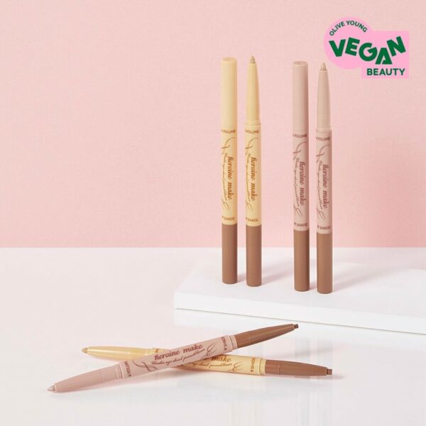 Kiss me Heroine Make Under Eye Dual Pencil Liner [#3 Colors] - Image 3