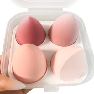 Kbeauty City Makeup Bleding Egg Puff 4pcs [#Strawberry Milk]