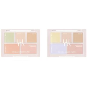 LUNA Conceal Blender Palette Clear Cover [#2 Colors]