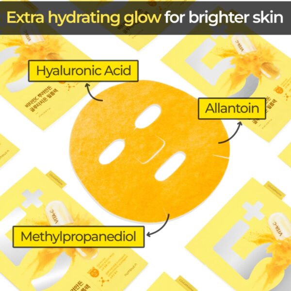 numbuzin No. 5 Vitamin Concentrated Fillm mask [#10 masks] - Image 5