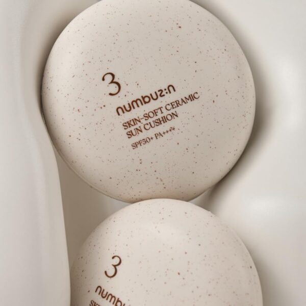 numbuzin No. 3 Skin-Soft Ceramic Sun Cushion SPF50+ PA++++ - Image 3