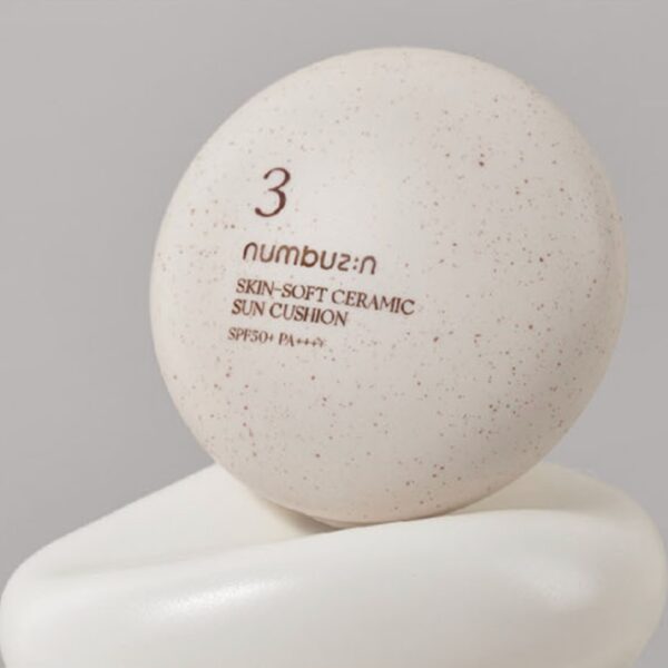 numbuzin No. 3 Skin-Soft Ceramic Sun Cushion SPF50+ PA++++ - Image 5