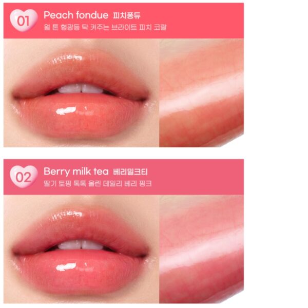 peripera Heart Jam Glow Lip [#3 Colors] - Image 5