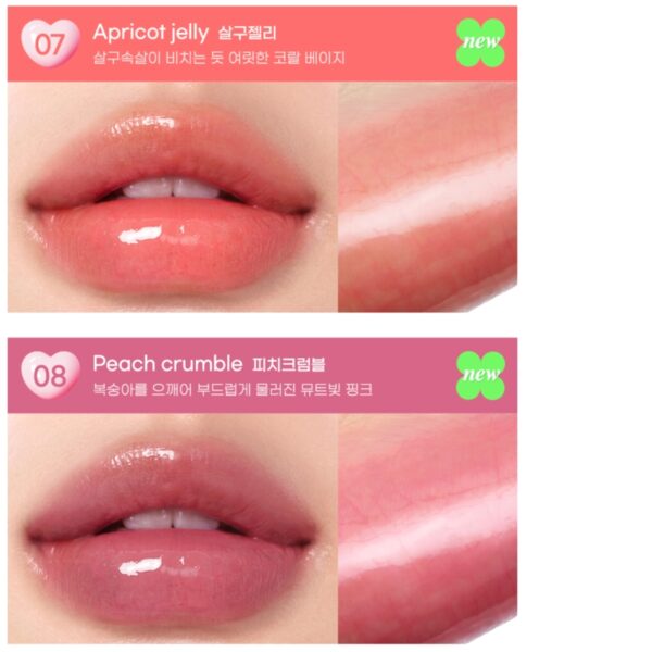 peripera Heart Jam Glow Lip [#3 Colors] - Image 8