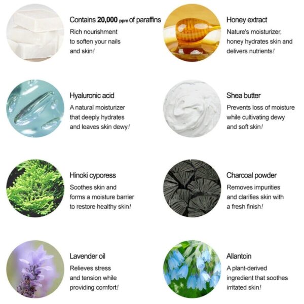 Soflisse Honey Paraffin Foot Spa Mask - Image 3