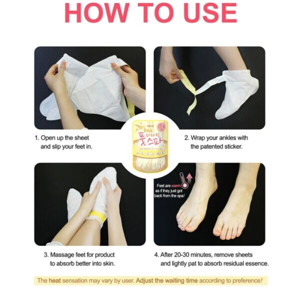 Soflisse Honey Paraffin Foot Spa Mask - Image 4