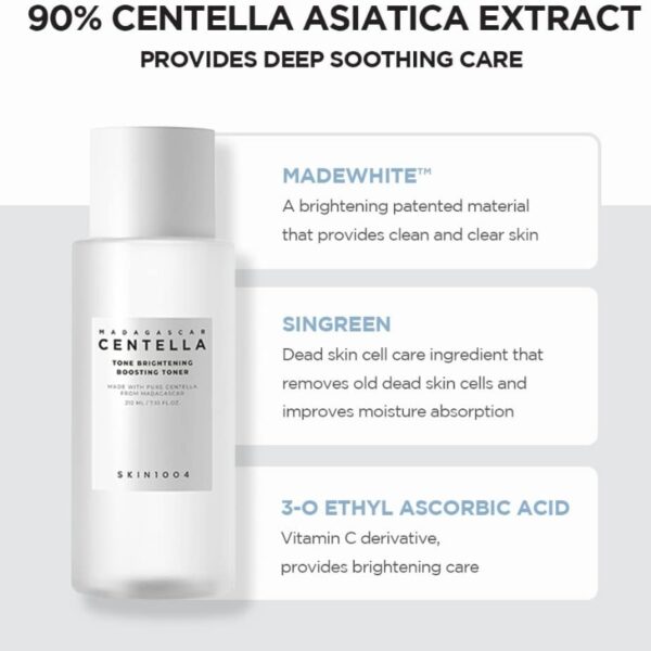 Skin1004 Madagascar Centella Tone Brightening boosting toner - Image 2
