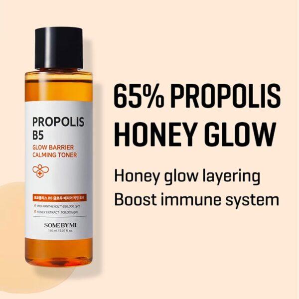SOME BY MI Propolis B5 Glow Barrier Caliming Toner - Image 2