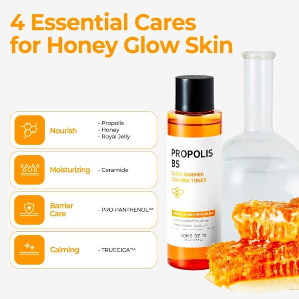 SOME BY MI Propolis B5 Glow Barrier Caliming Toner - Image 4