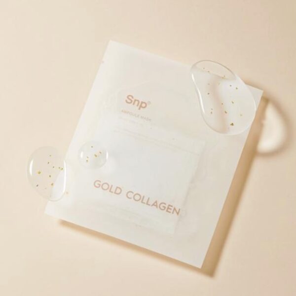 NEW💖 SNP Gold Collagen Ampoule Mask Set [10 Masks] - Image 3
