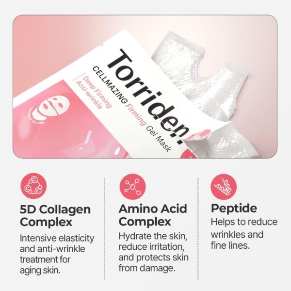 Torriden Cellmazing Firming Gel mask - Image 3