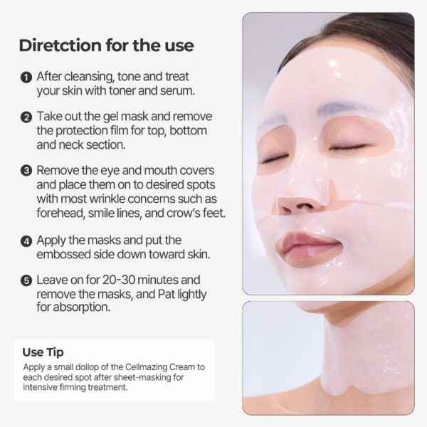 Torriden Cellmazing Firming Gel mask - Image 5