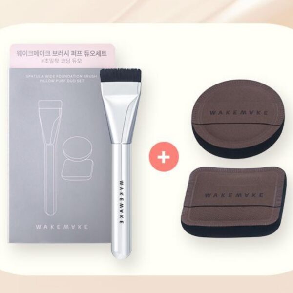 WAKEMAKE Spatula Wide Foundation Brush [#2 TYPE] - Image 5