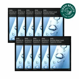 Abib Gummy Sheet Mask Hyaluron Sticker Set [10 Masks]