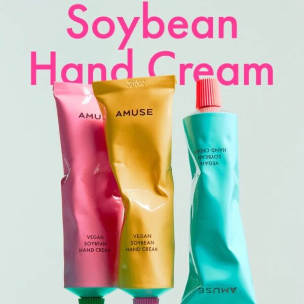 AMUSE Vegan Soybean Handcream [#Energy] (+Kuromi MIRROR BRUSH+Pouch) - Image 2