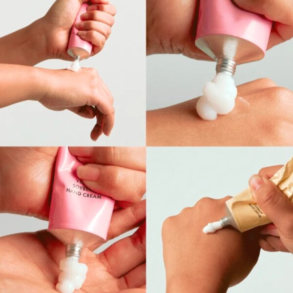 AMUSE Vegan Soybean Handcream [#Energy] (+Kuromi MIRROR BRUSH+Pouch) - Image 3