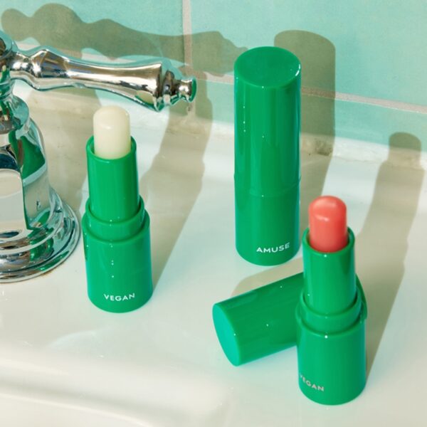 NEW💖 AMUSE Vegan Green Lip Blam [#2 Colors] - Image 2