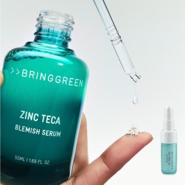 BRINGGREEN Zinc Teca Blemish Serum 25ml Set (+Refill 25ml+A Set of Jackstones) - Image 2