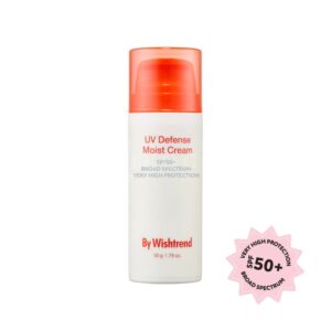 BY WISHTREND UV Defence Moist Cream SPF50+ Broad Spectrum