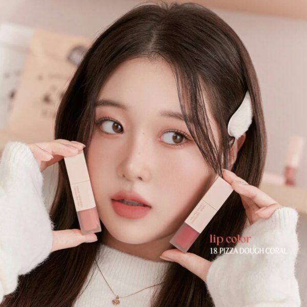 CLIO Chiffon Blur Tint [#17 Red Bean Filling] - Image 2
