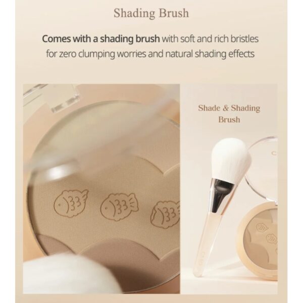 CLIO Shade & Shading Shading Brush Set [#02 Cool Contouring] - Image 4