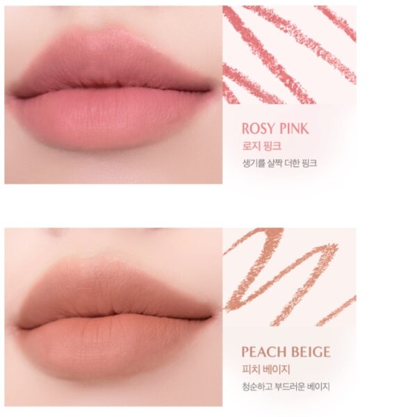 CLIO Velvet Lip Pencil Special Set + Sharpener [#04 Tan Brown] - Image 8