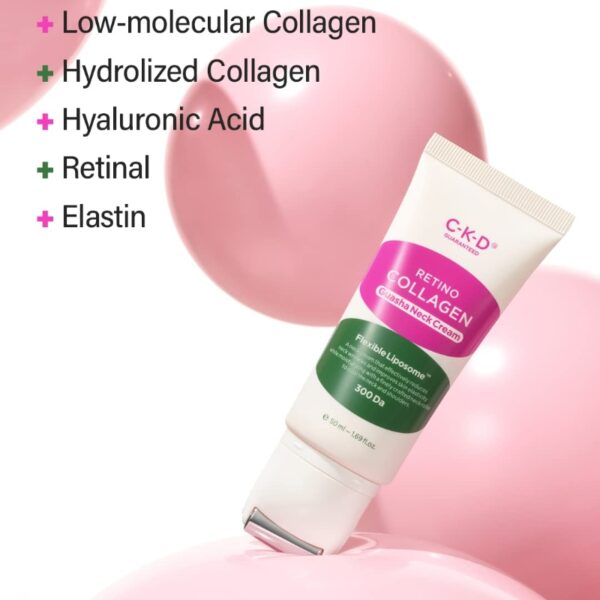CKD Retino Collagen Small Molecule 300 Guasha Lifting Neck Cream - Image 2
