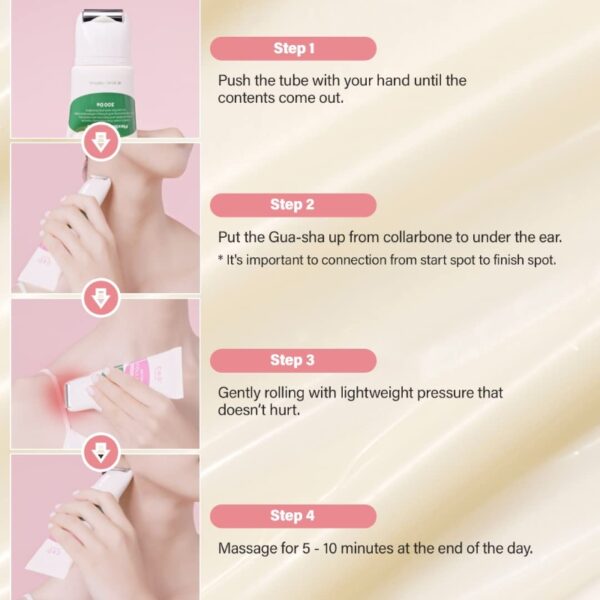 CKD Retino Collagen Small Molecule 300 Guasha Lifting Neck Cream - Image 4