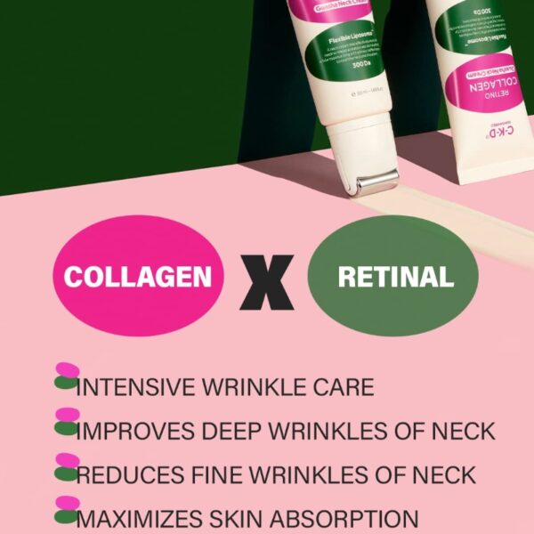 CKD Retino Collagen Small Molecule 300 Guasha Lifting Neck Cream - Image 5