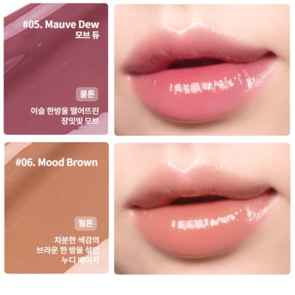 HEART PERCENT Dote On Mood Dewy Melting Lipstick [#5 Colors] - Image 6