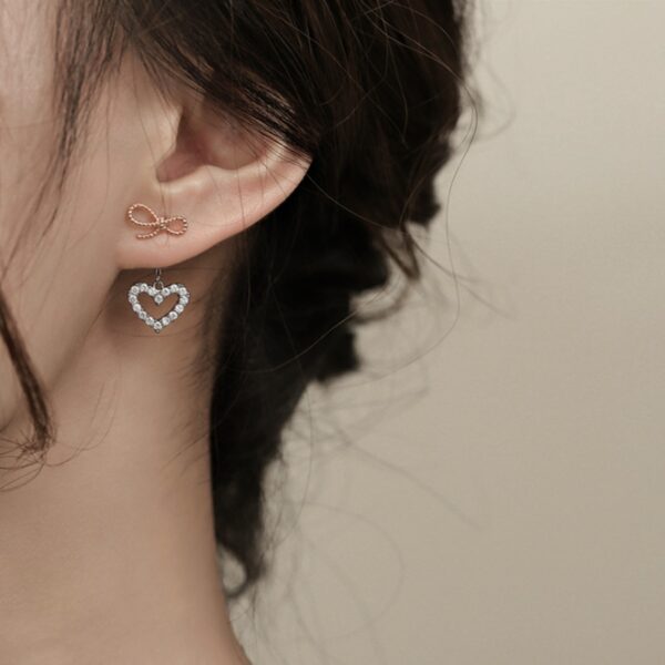 Heart Two Way Earrings