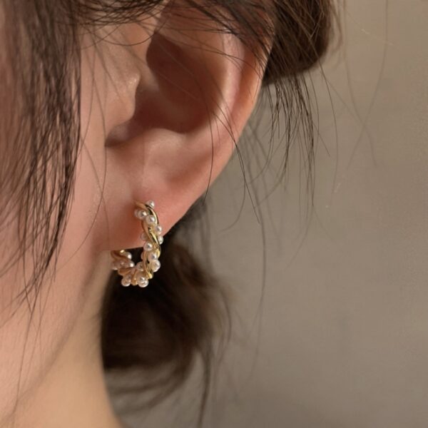 Priva bouquet ring earrings