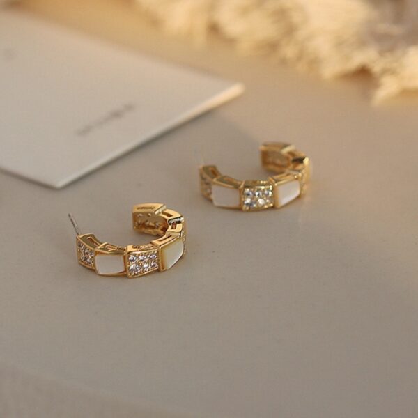 Serdenti hoop Earrings - Image 2