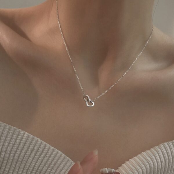 Blay Twin Heart Necklace - Image 3
